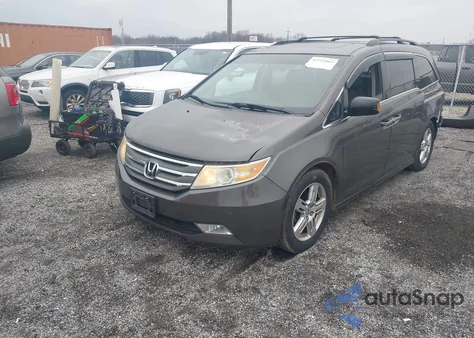 2012 Honda Odyssey Touring/Touring Elite из США, поврежденный, VIN 5FNRL5H91CB113850